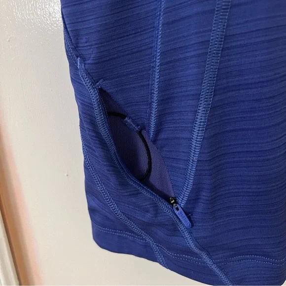 ATHLETA Pacifica Illume UPF Fitted Tank top workout shirt sleeveless pockets - Picture 7 of 9